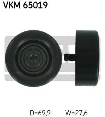 VKM 65019 SKF Обводний ролик1